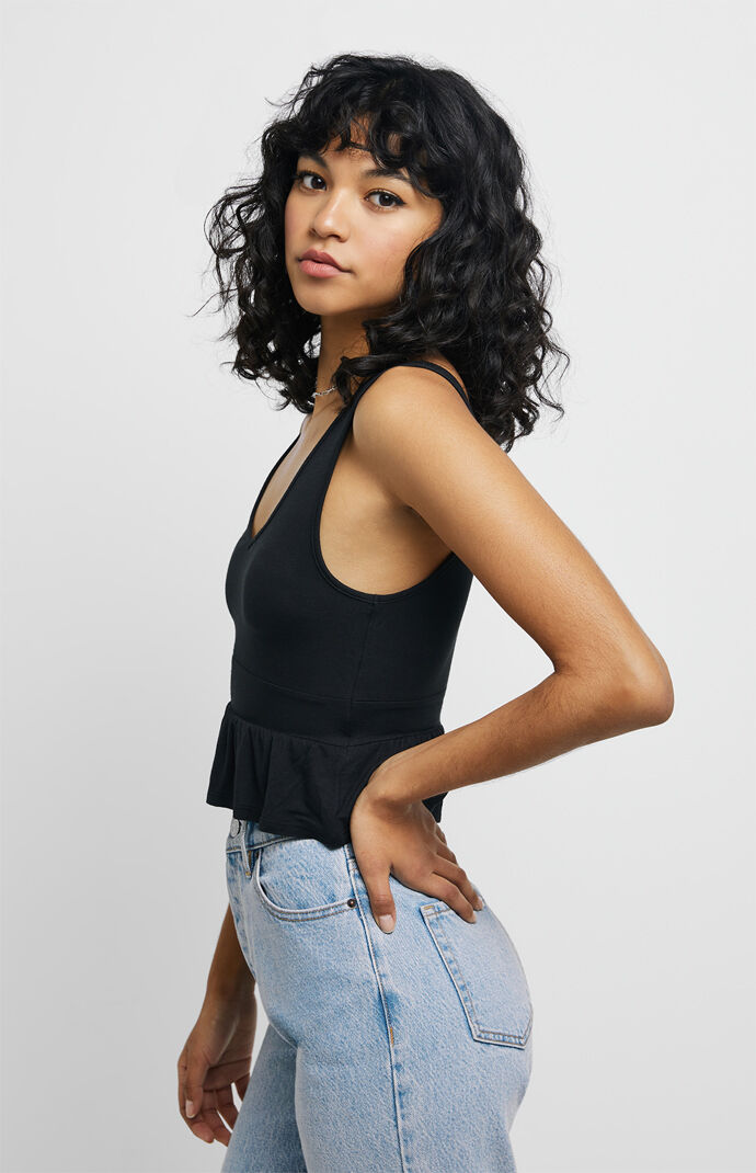 Peplum Tank Top
