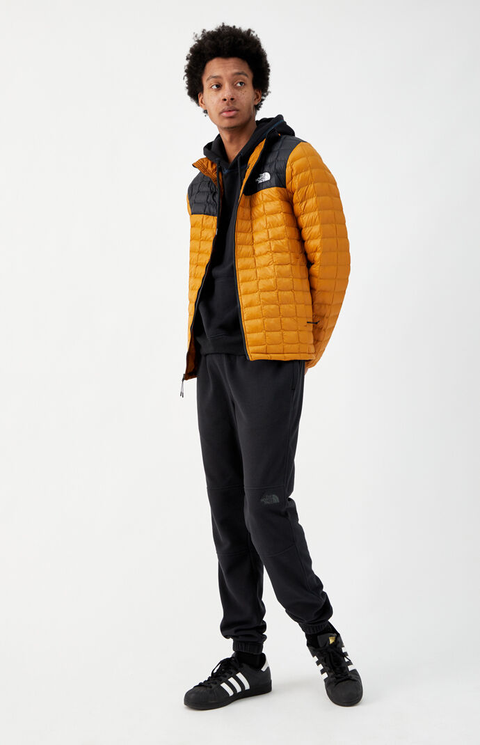 Tan & Black Thermoball Eco Snow Jacket