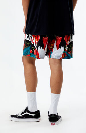 True Bloom Mesh Shorts image number 4