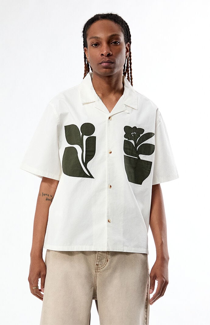 Pacsun California Sunshine Stone Camp Shirt