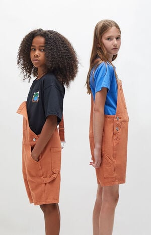 Brown&nbsp;Short Overalls image number 2