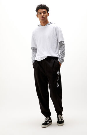 Iconic Stone Fleece Sweatpants Iconic Stone Fleece Sweatpants image number null