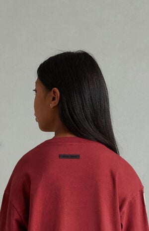 Kids Crimson Long Sleeve T-Shirt image number 5