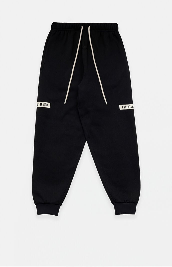Fear of God ESSENTIALS Vintage Black Classic Fit Sweatpants