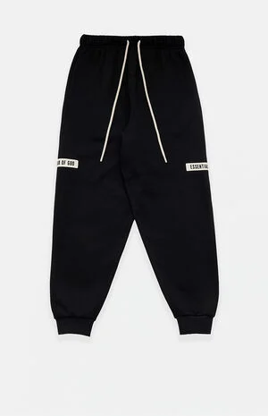 Vintage Black Classic Fit Sweatpants image number 1