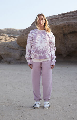 Eco Purple Sweatpants Eco Purple Sweatpants image number null