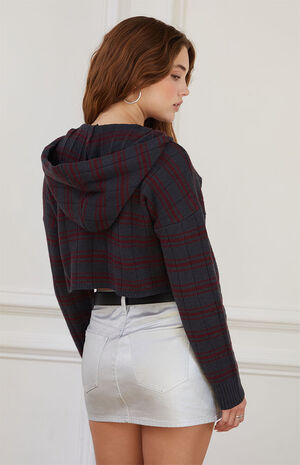 Eco Ribbed Sweater Hoodie image number 4