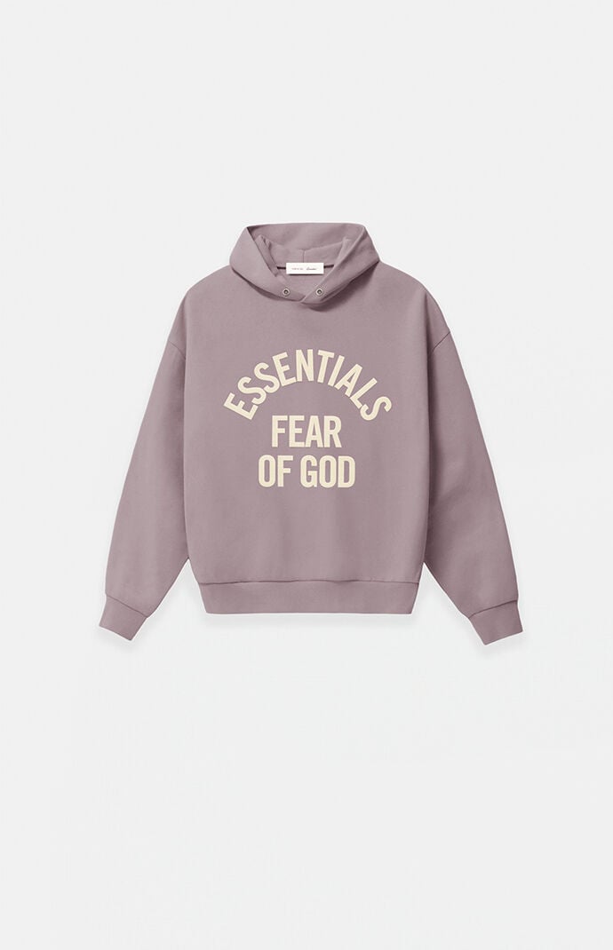 Fear of God Kids Faded Mauve Campus '90s Hoodie