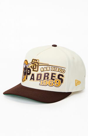 San Diego Padres Classic 9FIFTY A-Frame Snapback Hat image number 2