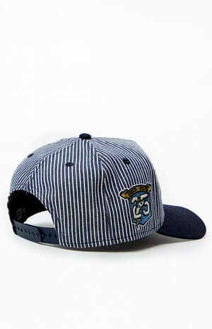 x PS Reserve Miami Marlins Striped Denim 9FORTY Hat image number 2