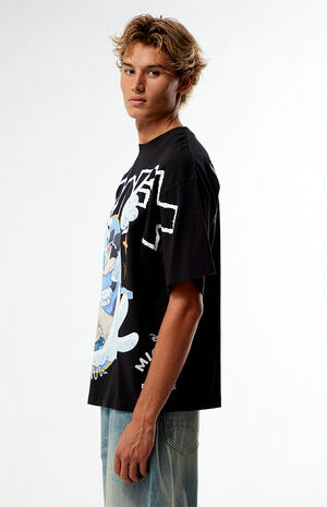 x Mickey Mouse Goofy Chaos Oversized T-Shirt image number 3