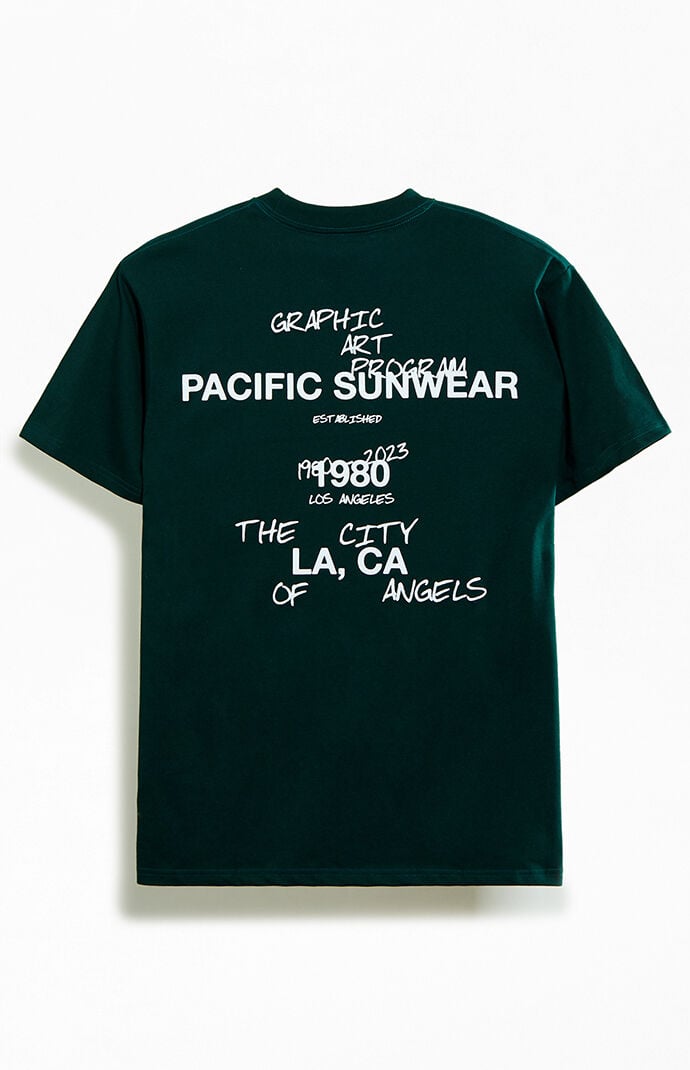 Pacsun Pacific Sunwear Art Program Oversized T-Shirt