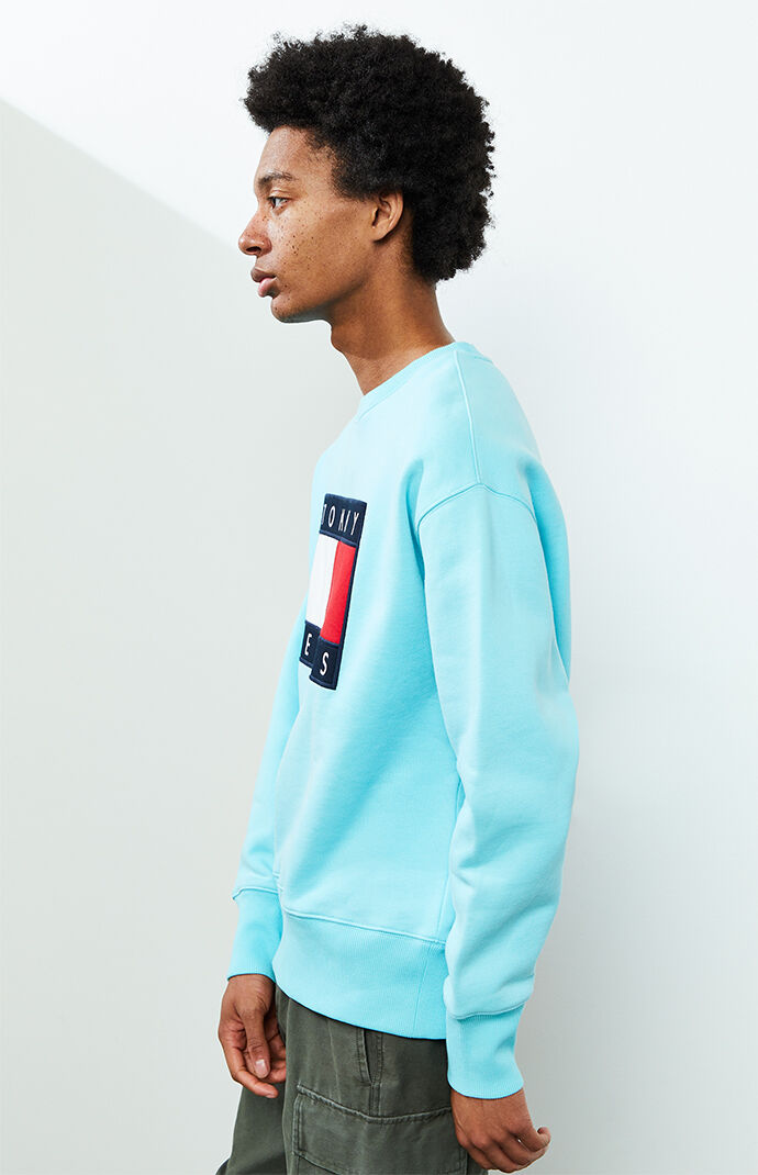 Flag Logo Crew Neck Sweatshirt