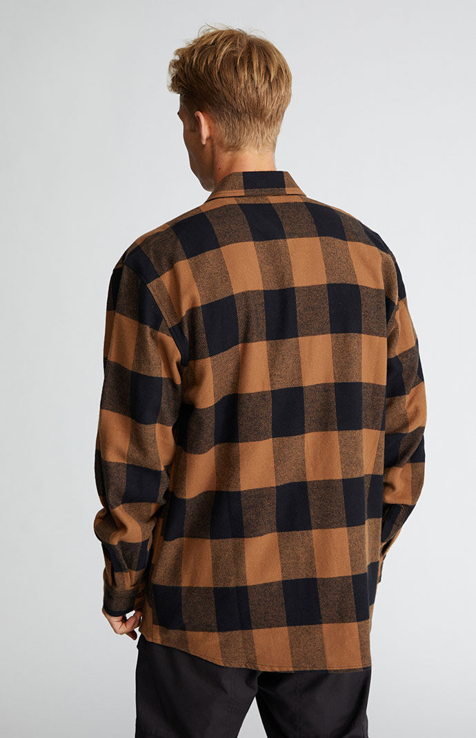 Pacsun flannel hoodie on sale