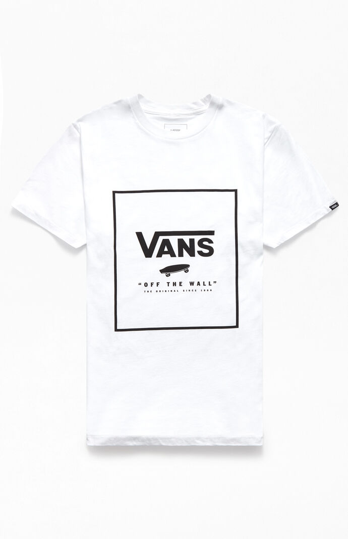 vans box logo tee