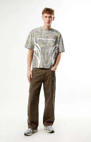 Premiere Camo Cropped Boxy T-Shirt image number 5