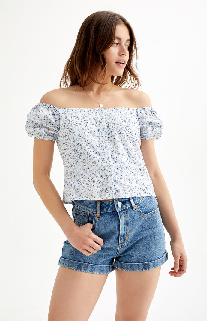 Begonia Button Down Shirt