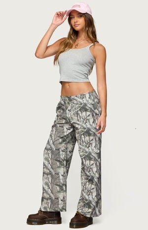 Camo Straight Leg Sweatpants image number 4