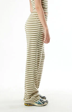 Striped Knit Pants image number 3