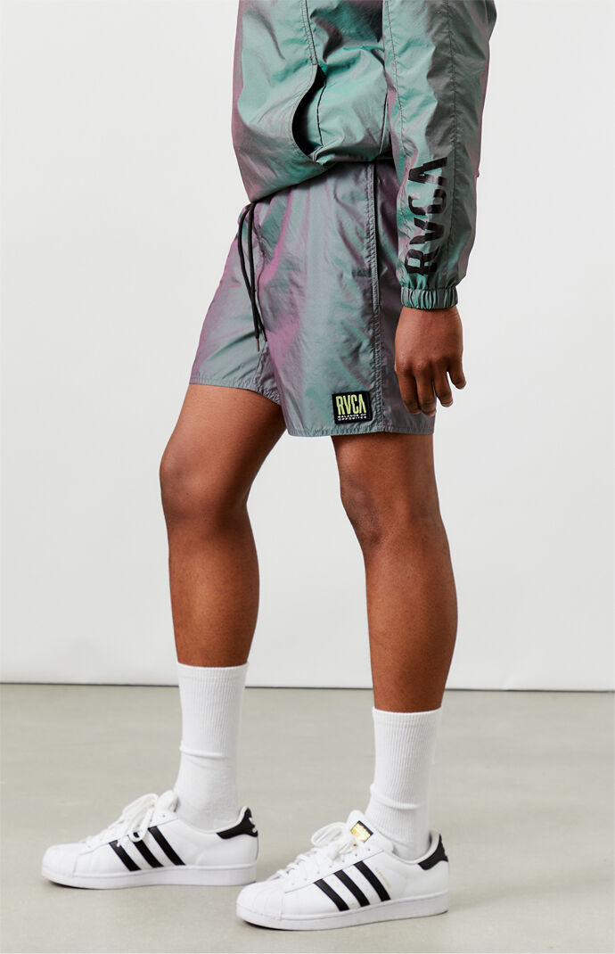Iridescent Hybrid Shorts