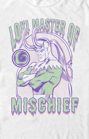 Loki Master Of Mischief T-Shirt Loki Master Of Mischief T-Shirt image number null