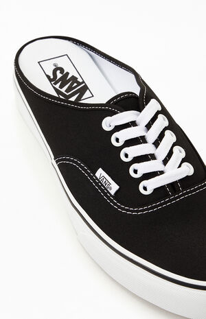 Black Authentic Mule Sneakers image number 6