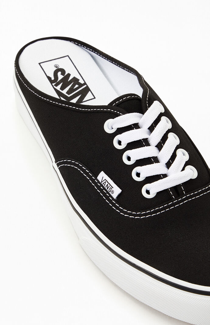 Black Authentic Mule Sneakers