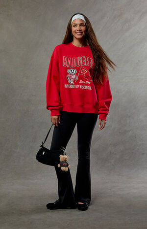 Wisconsin Badgers Crew Neck Sweatshirt image number 5
