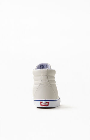 White & Blue UA Sk8-HI Reissue Shoes image number 3