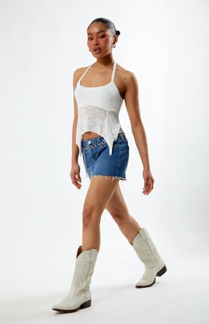 Estelle Knit Halter Top image number 3