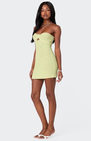 Sammie Twist Front Knit Mini Dress image number 2