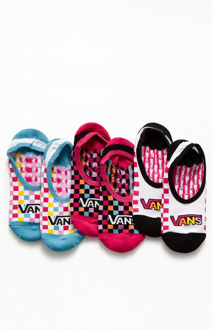 Zoo Check Canoodles 3-Pack Socks