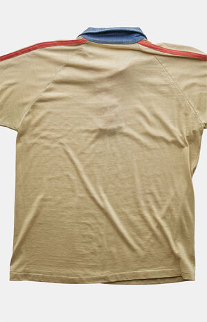 '80s Striped Polo Top image number 2