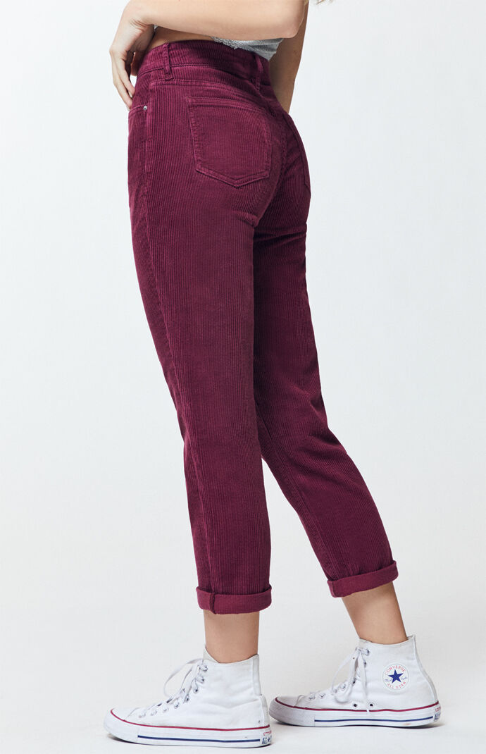 pacsun corduroy mom jeans