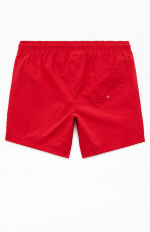 By PacSun Logo 6.5" Volley Swim Trunks image number 2