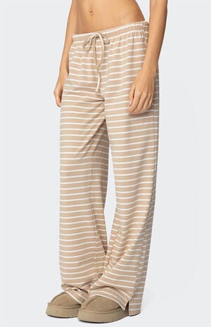 Jona Stripey Slit Pants image number 4