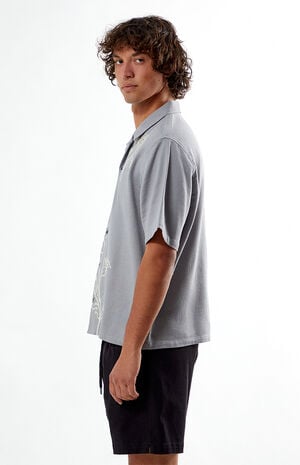 Flower Resort Oversized Camp Shirt image number 2