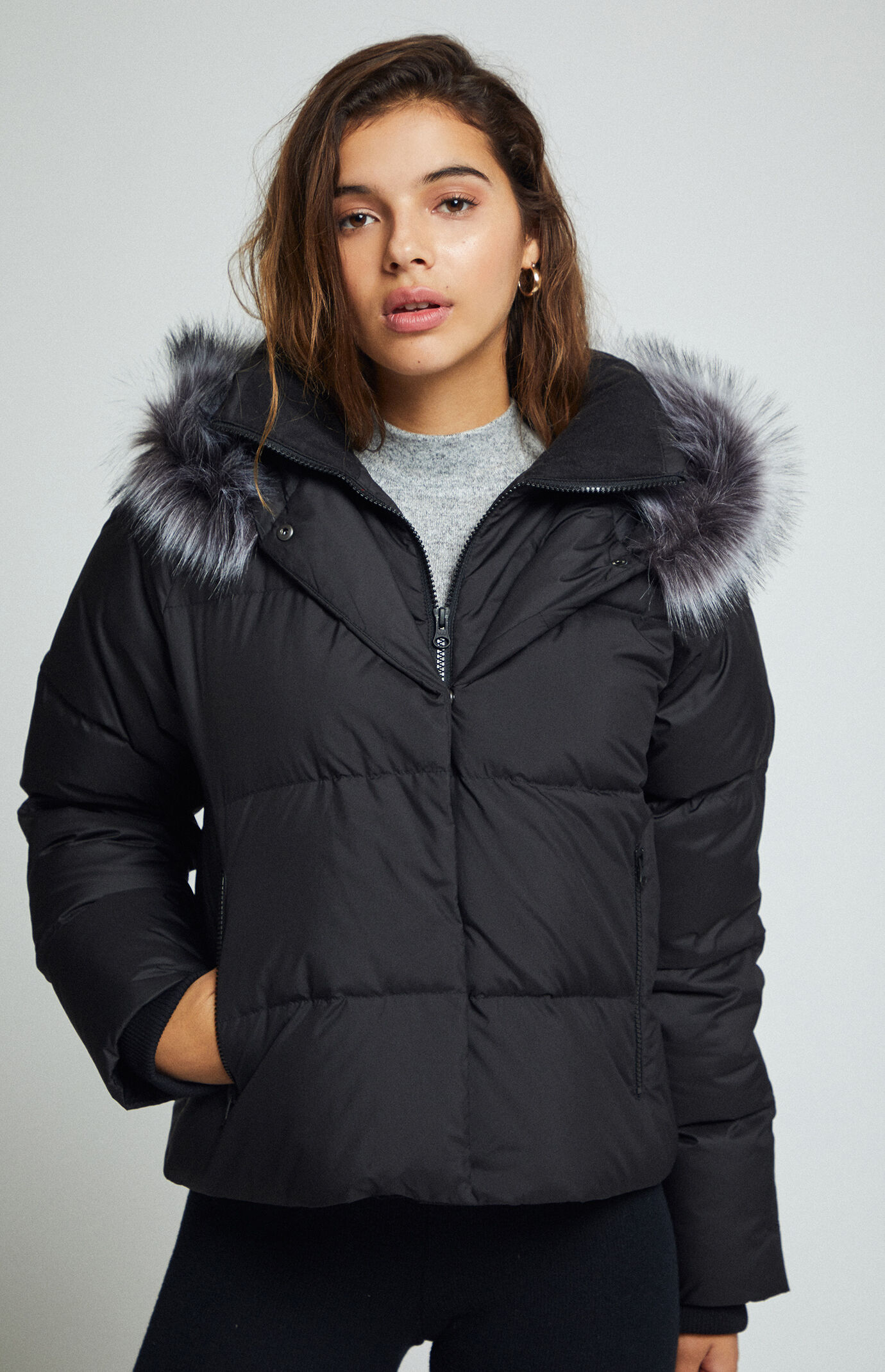 north face dealio down crop jacket