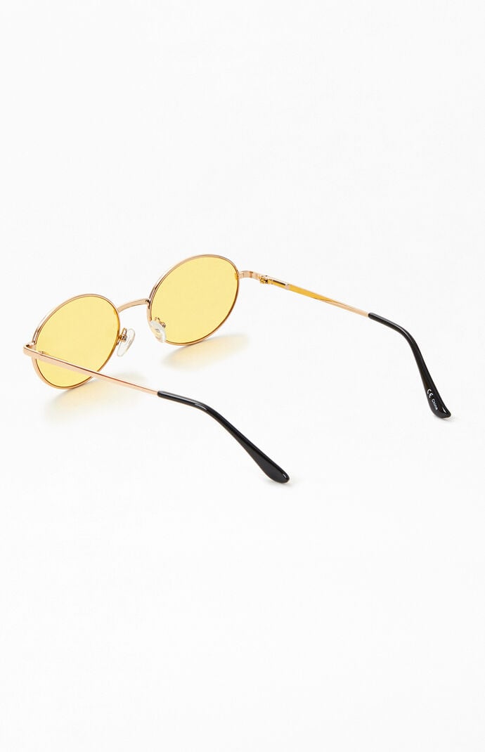 Oval Metal Sunglasses