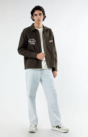 By PacSun Varsity Team Flannel Shirt image number 4