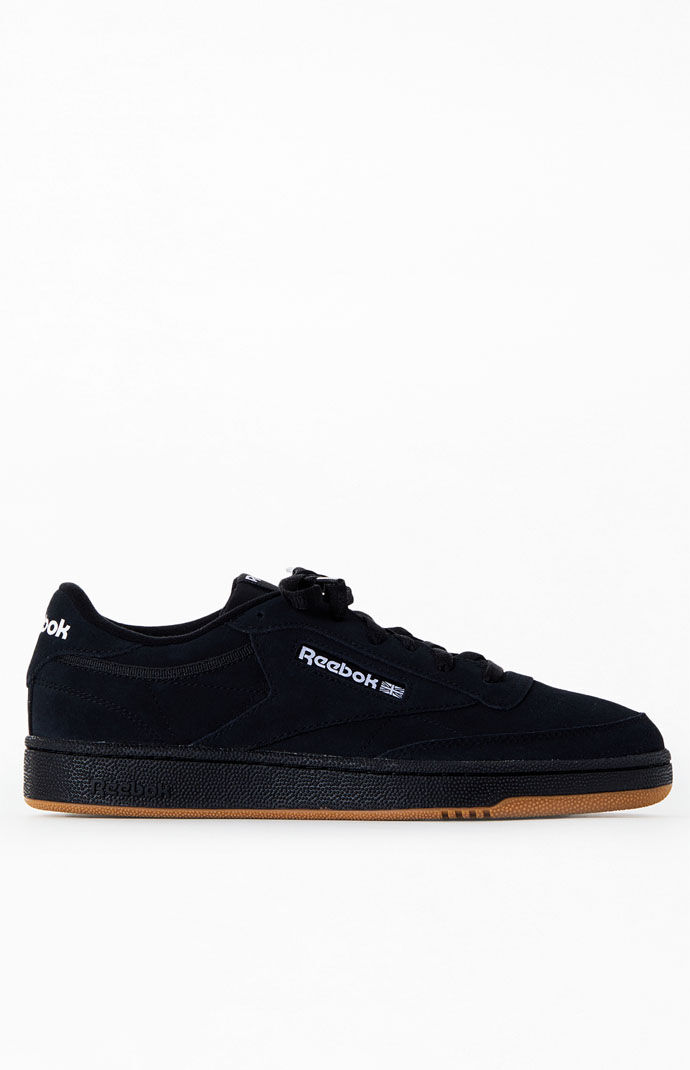 Reebok club c 2025 85 black suede