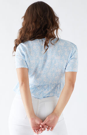 Tie Front Woven Top Tie Front Woven Top image number null