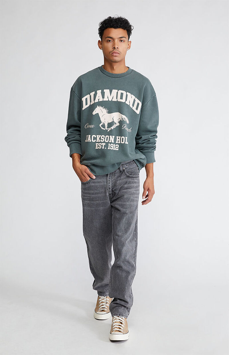 Diamond Cross Ranch x PacSun Est. 1912 Crew Neck Sweatshirt PacSun