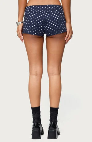 Twyla Polka Dot Stretch Shorts image number 3