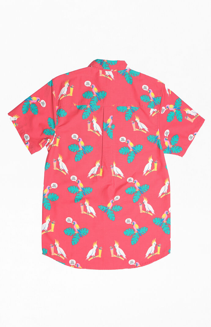Polly Wanna Cocktail Camp Shirt