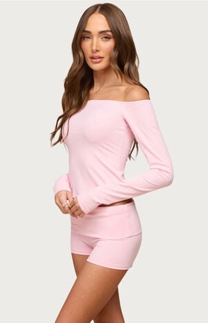 Tezia Off Shoulder Long Sleeve Top image number 2