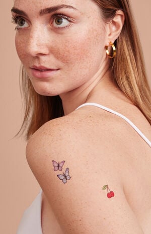 Retro Little Temporary Tattoo Pack image number 1