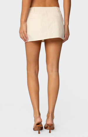 Addey Linen Look Mini Skort image number 5
