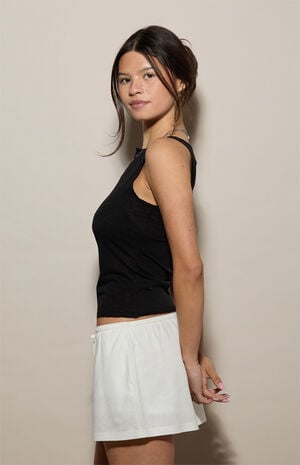 Linen Mini Skort image number 3