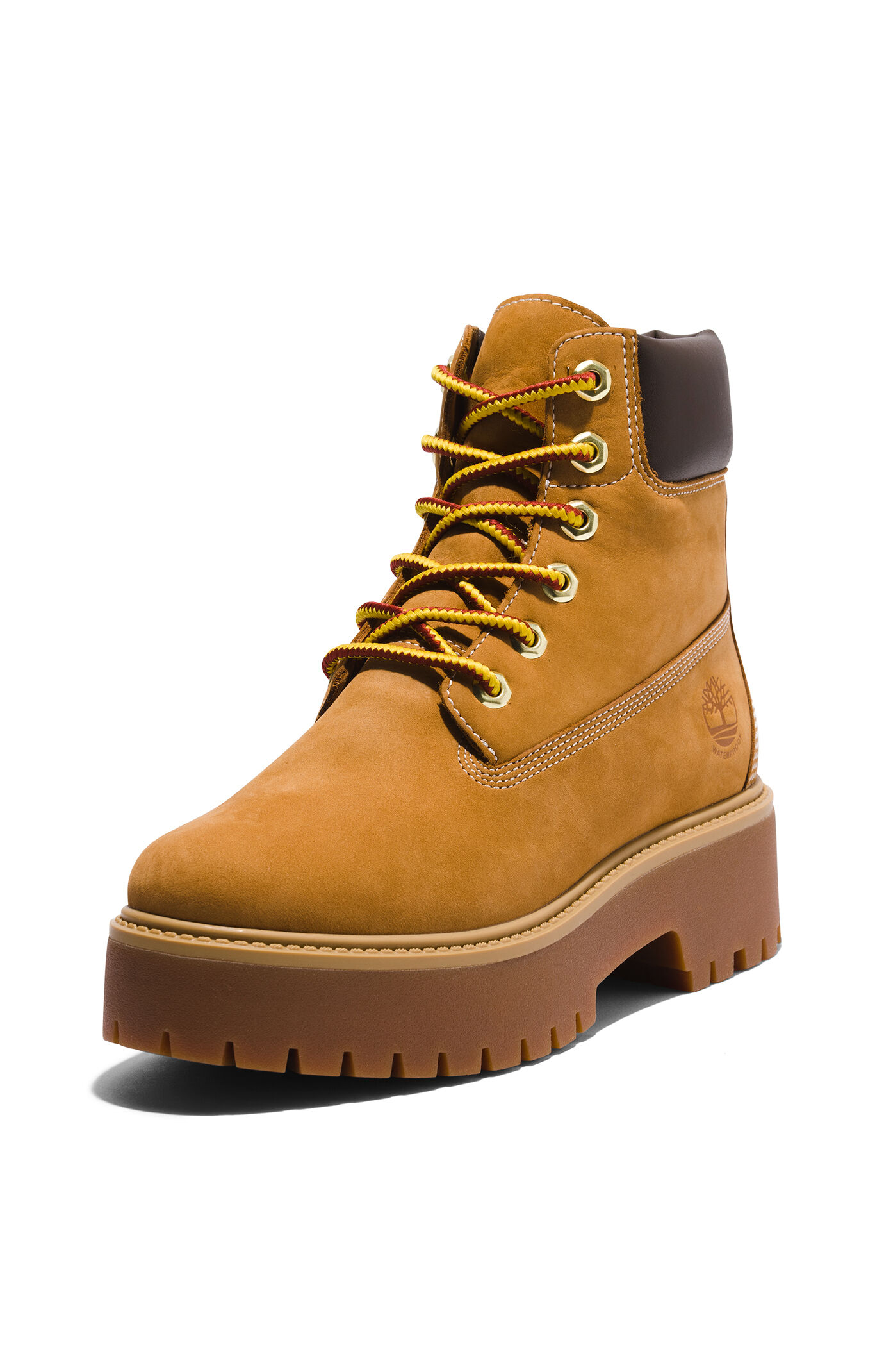 Timberland Women's Wheat Stone Street 6inch Lace-Up Waterproof Boots